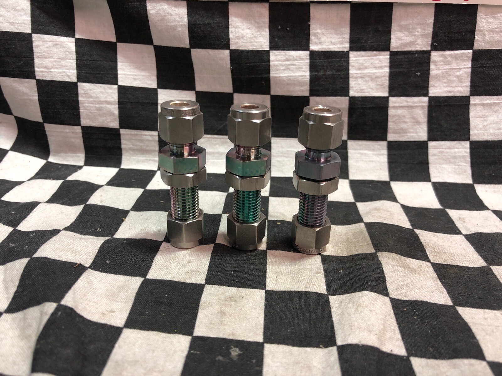 HAM-LET Bulkhead Union 1/4″, 774LSS1/4, Lot Of 3, SHIPSAMEDAY