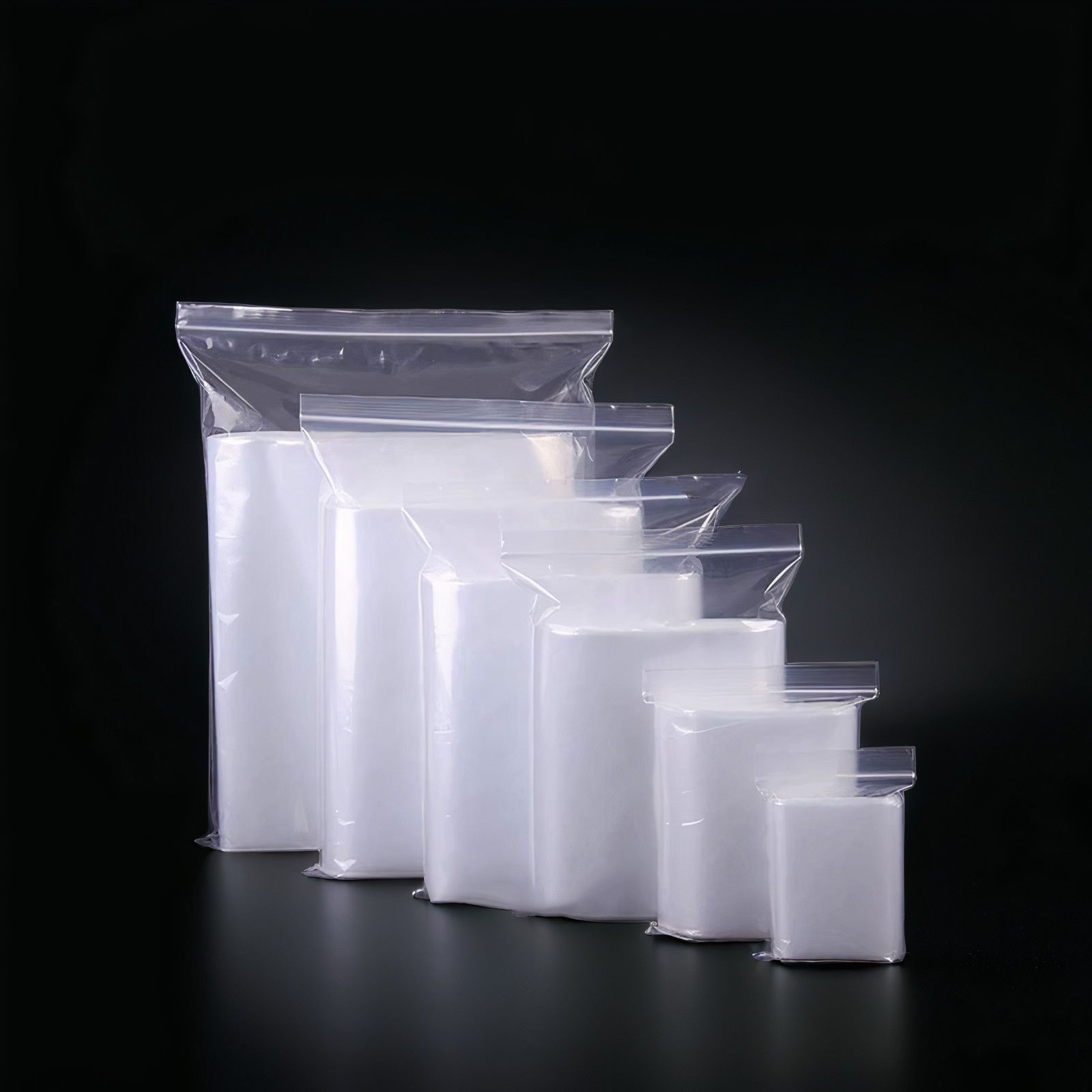 Heavy Duty 4MIL Clear Reclosable Seal Top Zipper Plastic Poly Bag 2×3″ 3×5″ 4×6″