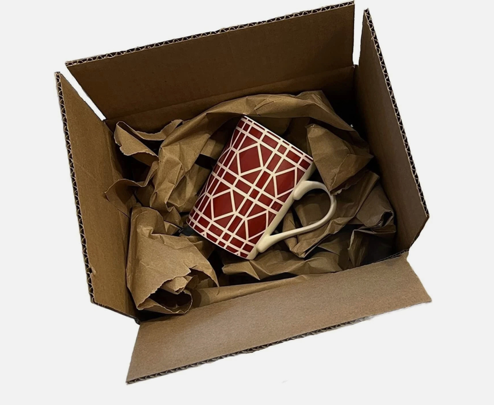 100 6x6x4 Cardboard Paper Boxes Mailing Packing Shipping Box Corrugated Carton.