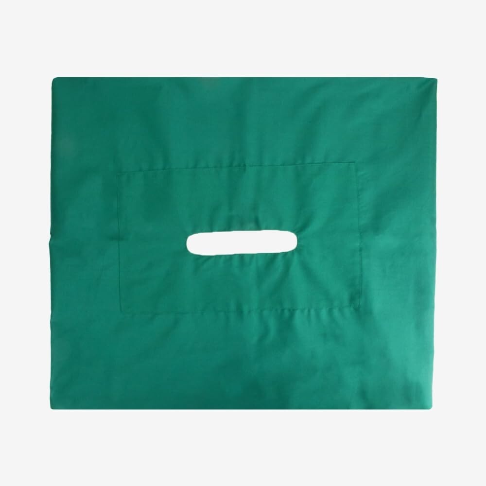 Cloth Fenestrated Drape, 40” x 40” with 7” x 1.25” Rectangle, Autoclavable