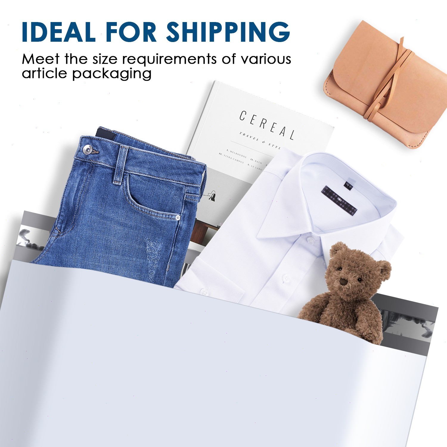 6×9 9×12 10×13 12×15.5 14.5×19 19×24 24×24 Poly Mailers Self Seal Shipping Bags