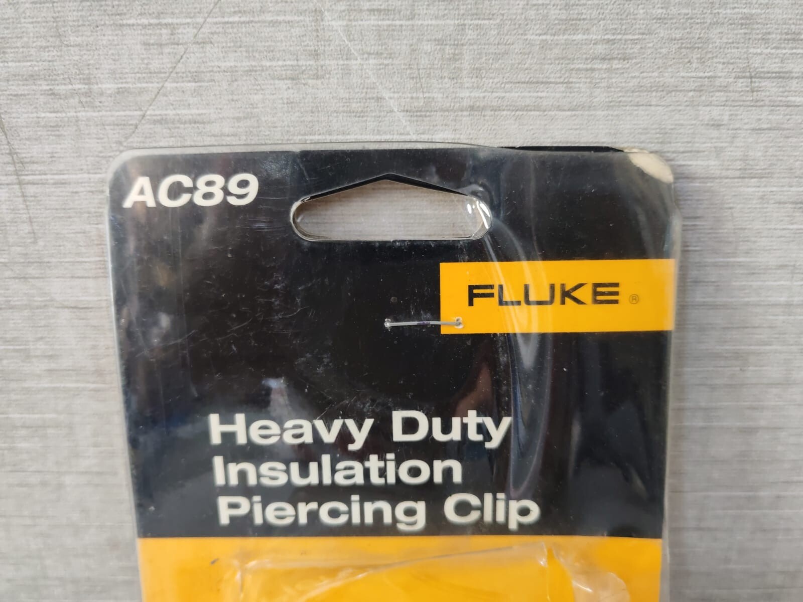 LOT 2 PCS FLUKE AC89 HEAVY DUTY INSULATION PIERCING CLIP