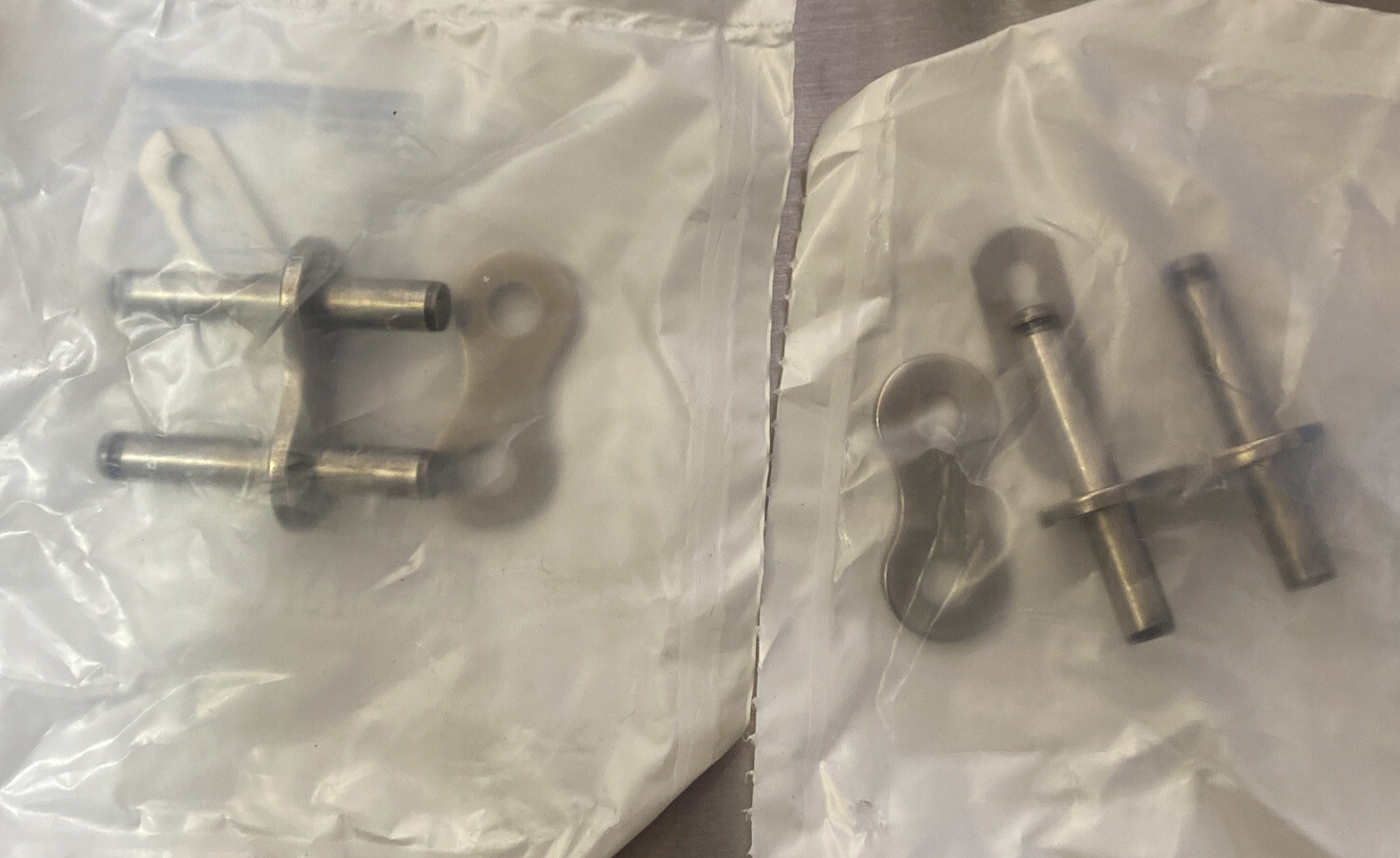 2 pack-Diamond Chain Co. 60 E-2 CONN LINK-SPRING CLIP C-42433CL-08-2