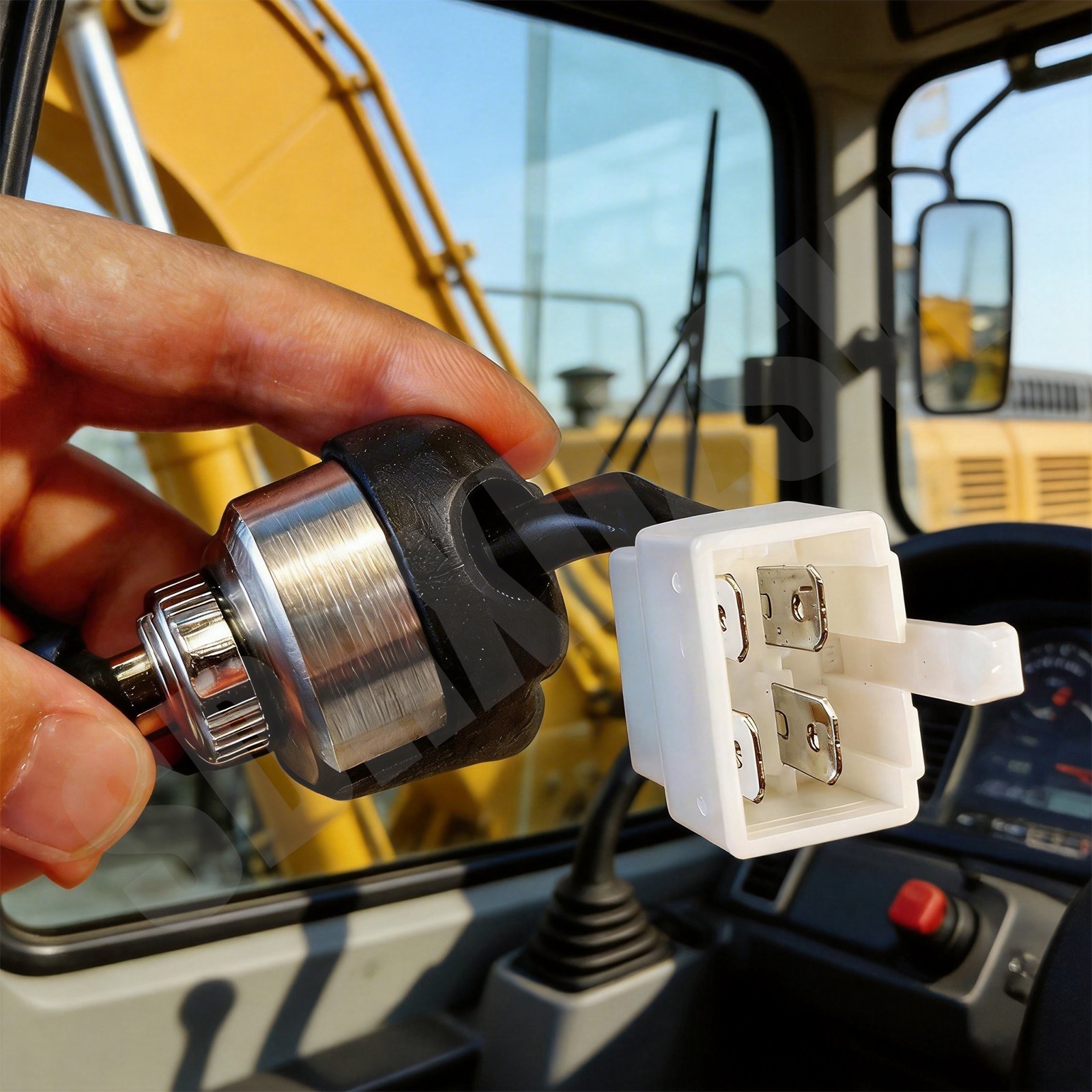 Agrotk Ignition Switch Key Switch for H15R Mini Excavator Attachment