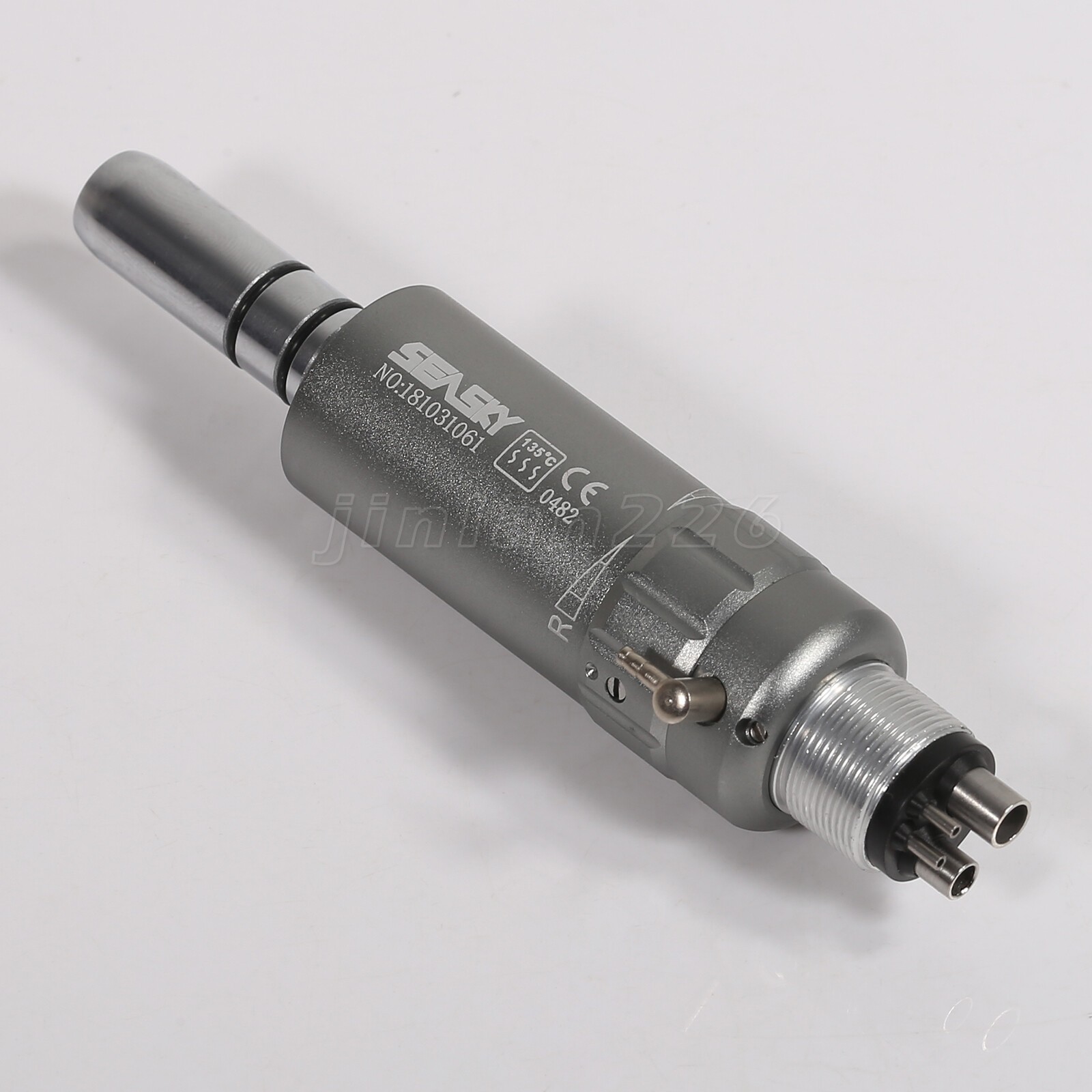 1-5 NSK Style Dental Air Motor 4 Hole Handpiece E-type 4holes Slow Low Speed led