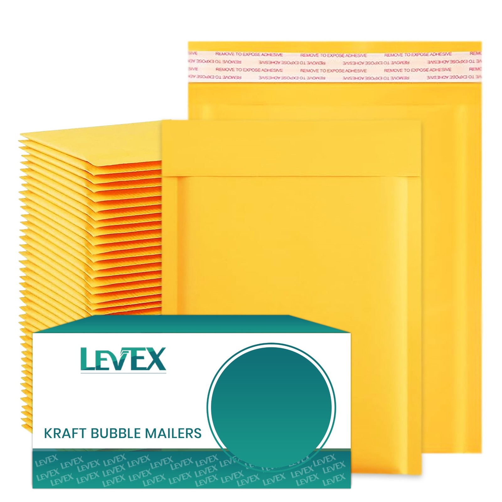 #000 4×8 (4×7) Kraft Bubble Mailers Padded Envelopes Mailing Shipping Bags