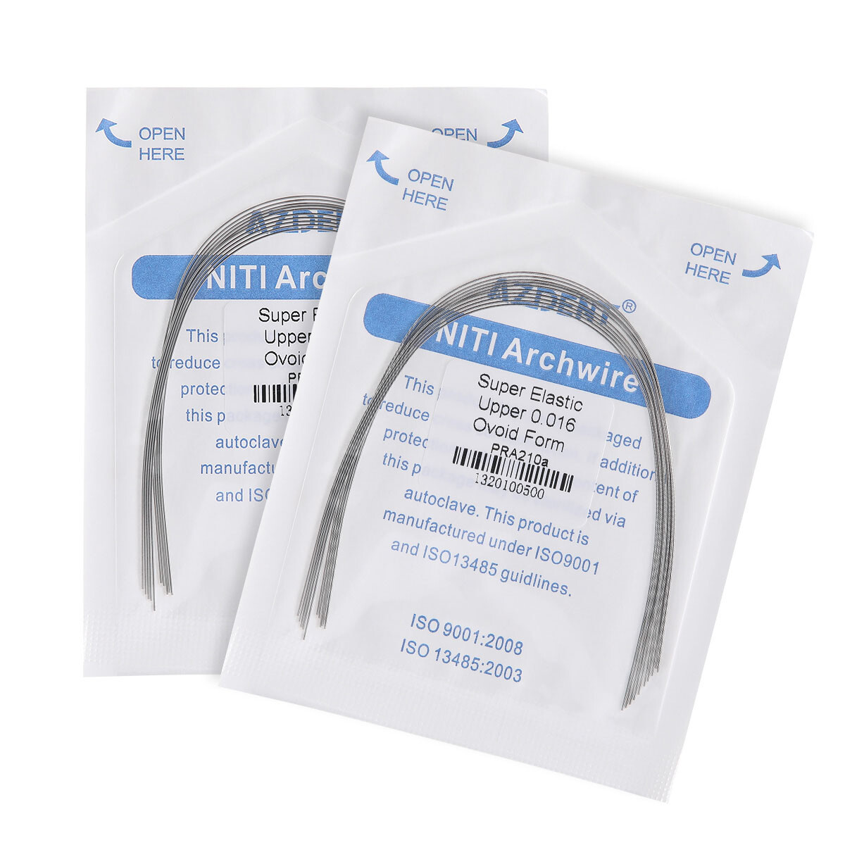 5Packs Dental Orthodontic Arch Wire Super Elastic Niti ROUND 016Lower AZDENT