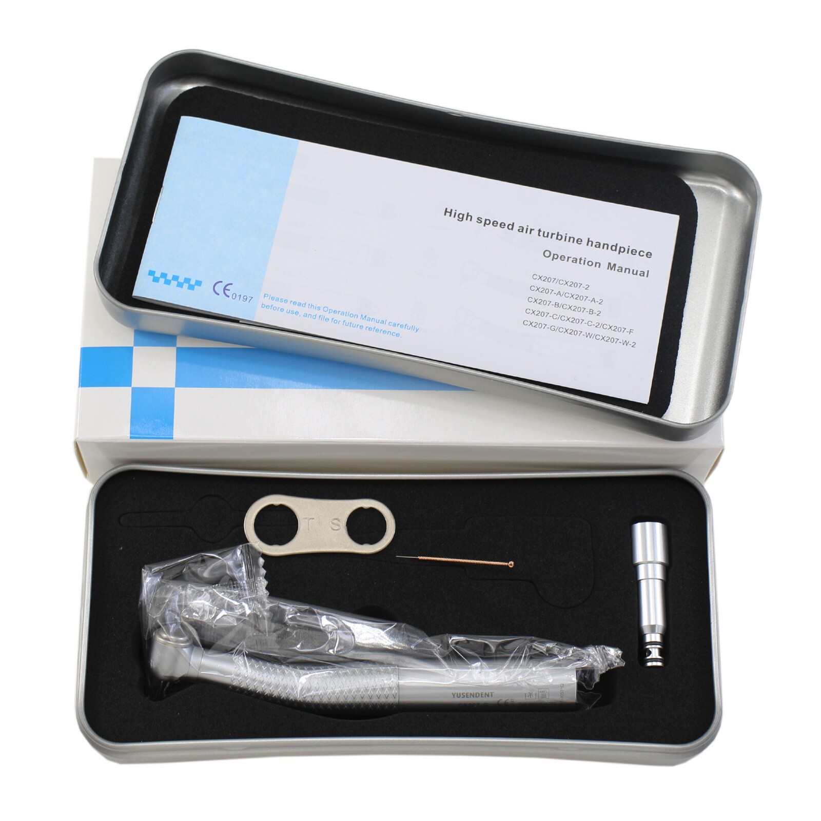 COXO Dental High Speed Handpiece Fiber Optic For KAVO MULTIflex Coupler 4 6 Hole