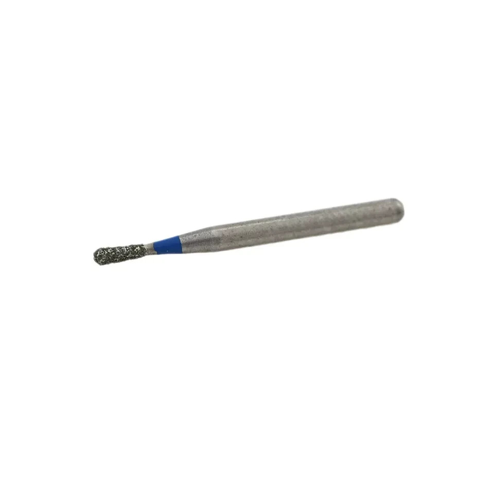 Dental 330 Diamond Bur 830/008M FG Pear Medium Grit Burs High Speed Burr 10Pc/PK
