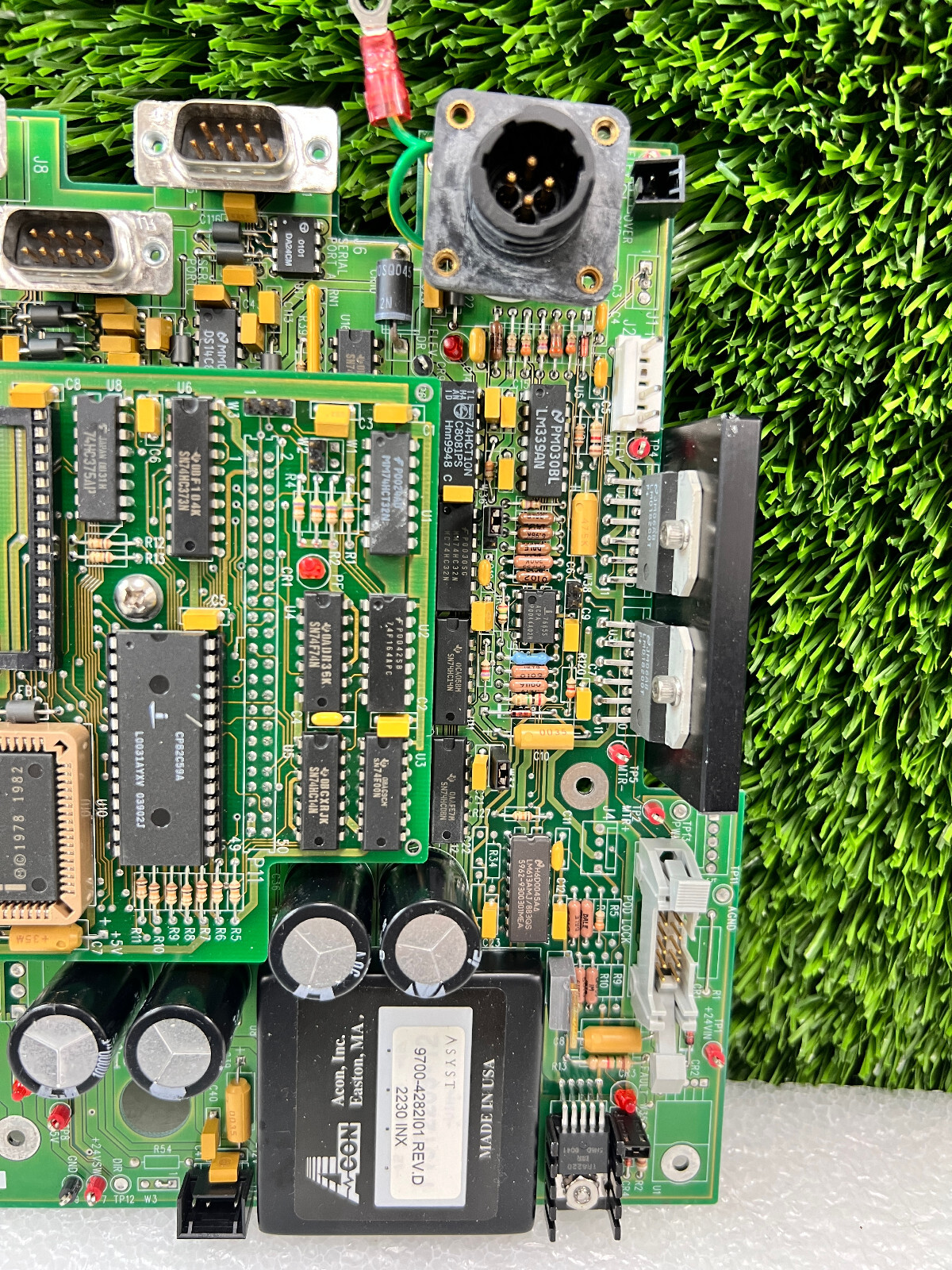 Asyst Technologies 3200-1065-01 Control Board w/ 3200-1045-01 Extension Board