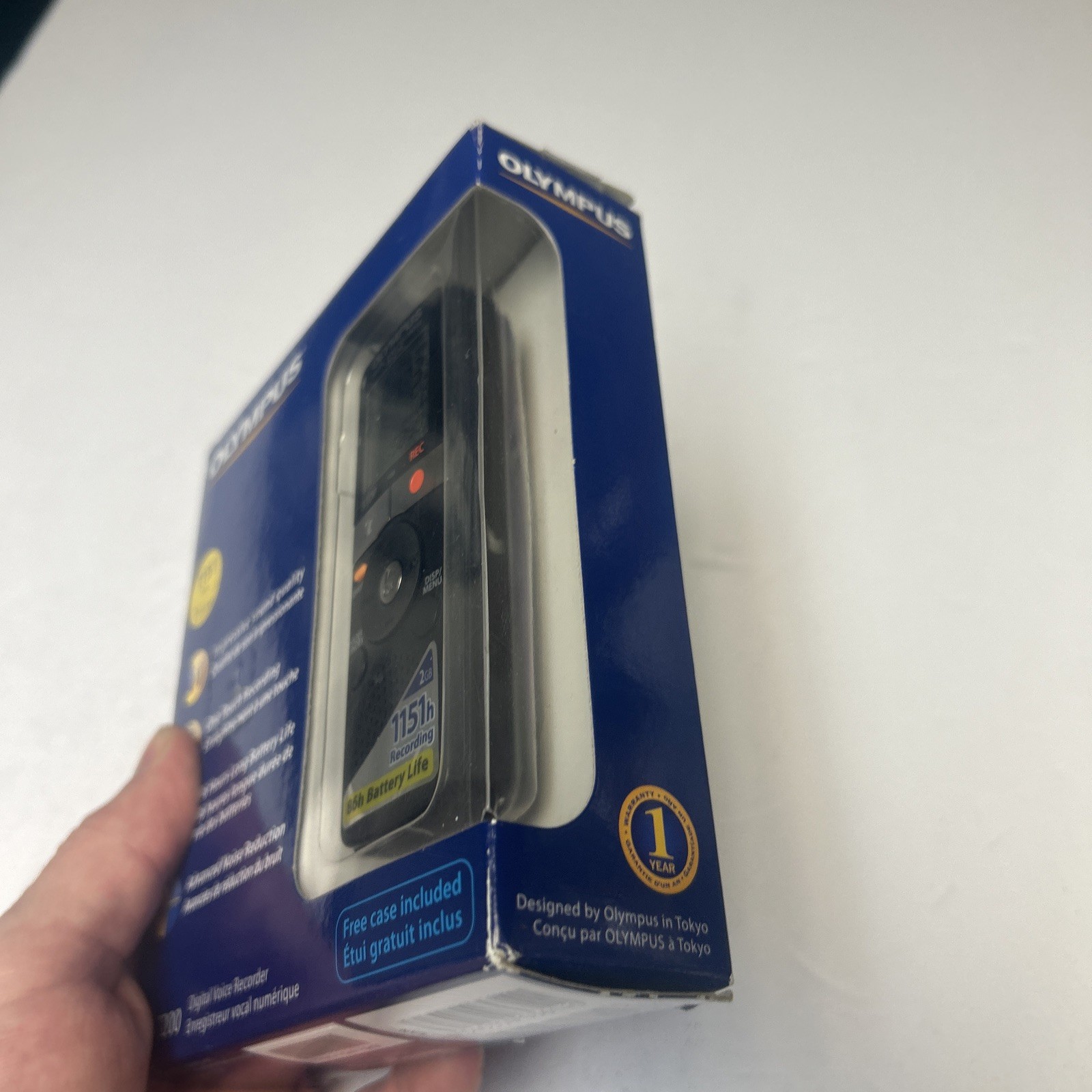 NEW Olympus VN-7200 Digital Voice Recorder 1100hrs 2GB Memo Smart Notetaking NOB