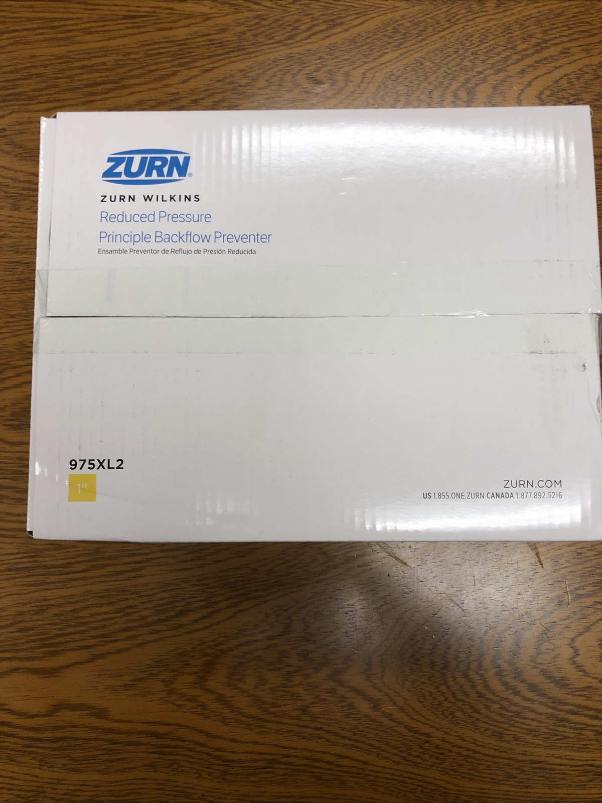 Zurn Wilkins 1-975XL2 Reduced Pressure Zone Backflow Preventer 1″ Lead Free