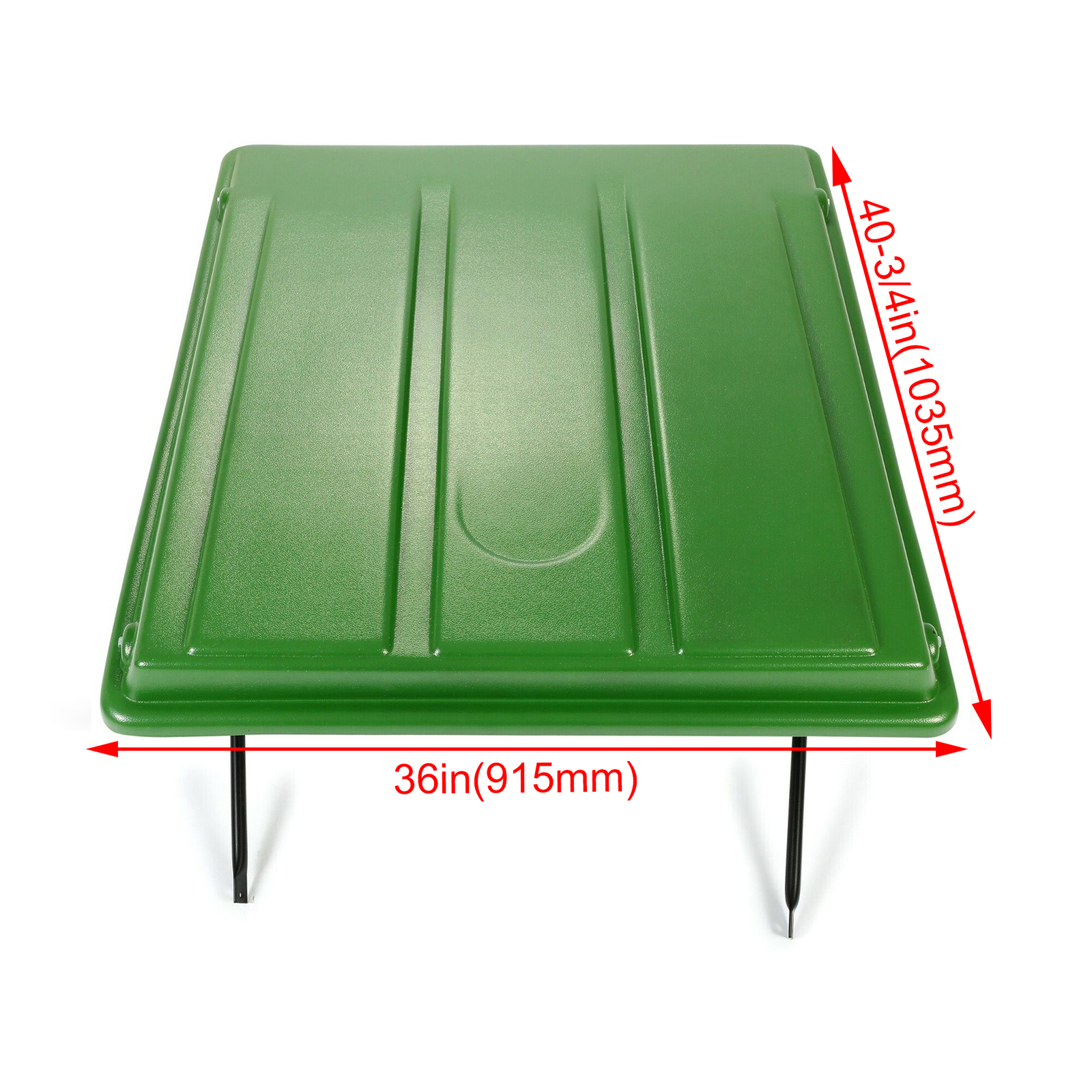 Top Canopy with Bracket For John Deere Compact Utility Tractors ROPS-Green