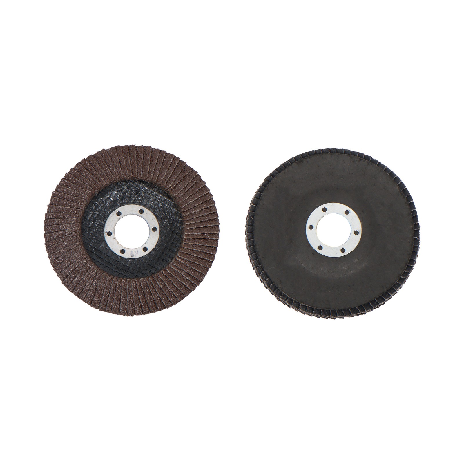 100 Pcs 4-1/2″×7/8″ 40 Grit Premium Zirconia Flap Disc Sanding Grinding Grey