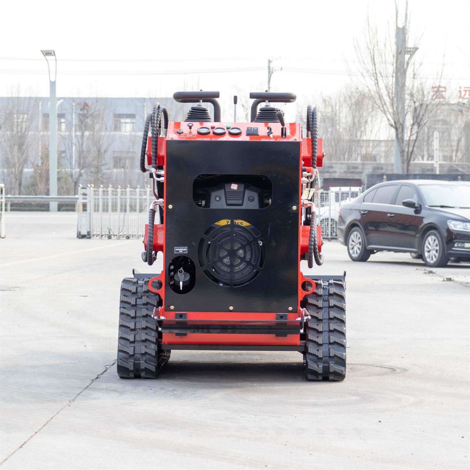 Brand New Compact Mini Crawler Skid Steer Loader 23hp Gas Engine EPA Free Ship