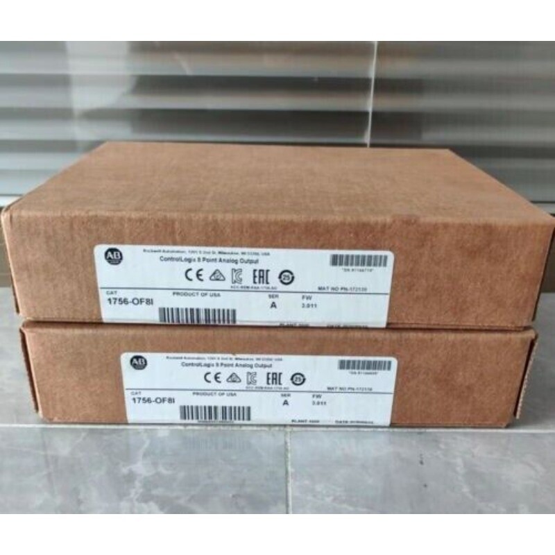 New Factory Sealed AB 1756-OF8I SER A ControlLogix 8 Point Analog Output Module