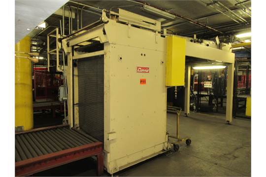 CURRIE HIGH LEVEL CASE PALLETIZER, MULTI PATTERN LOADING
