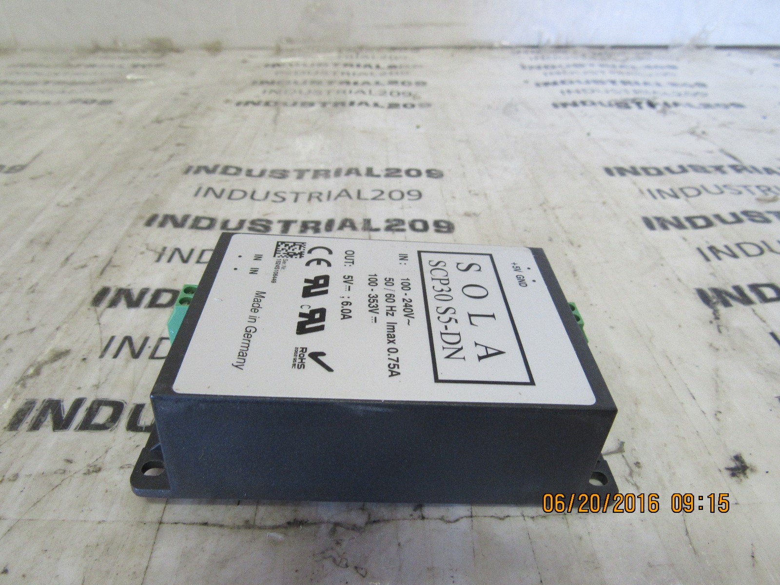 EGS SOLA/ HEVI DUTY BOARD POWER SUPPLY SCP30S5-DN NEW IN BOX