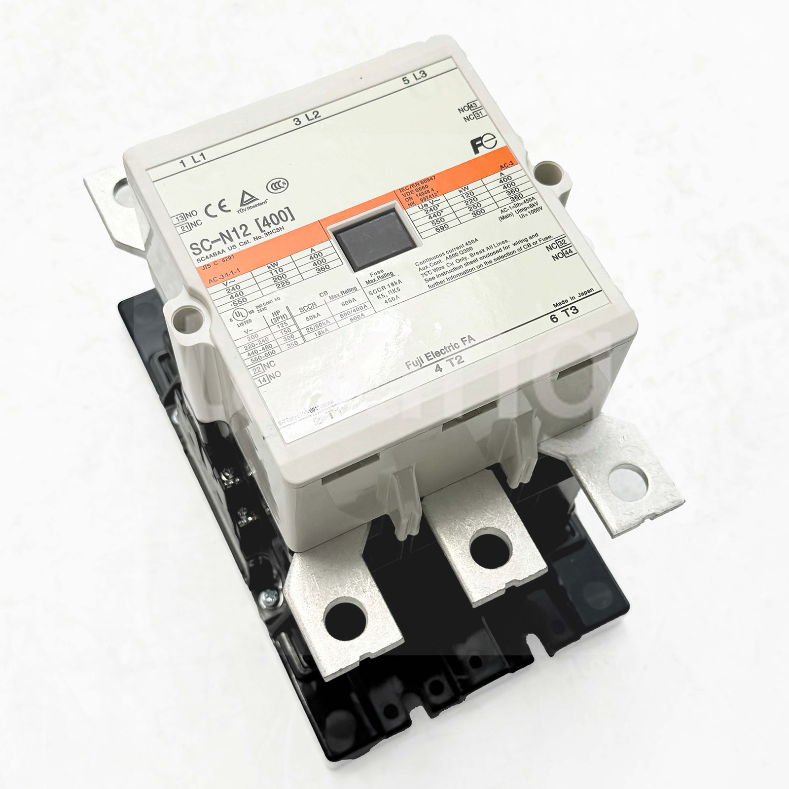 Brand New 1Pcs SC-N12[400] for Fuji Contactor 110V 400A