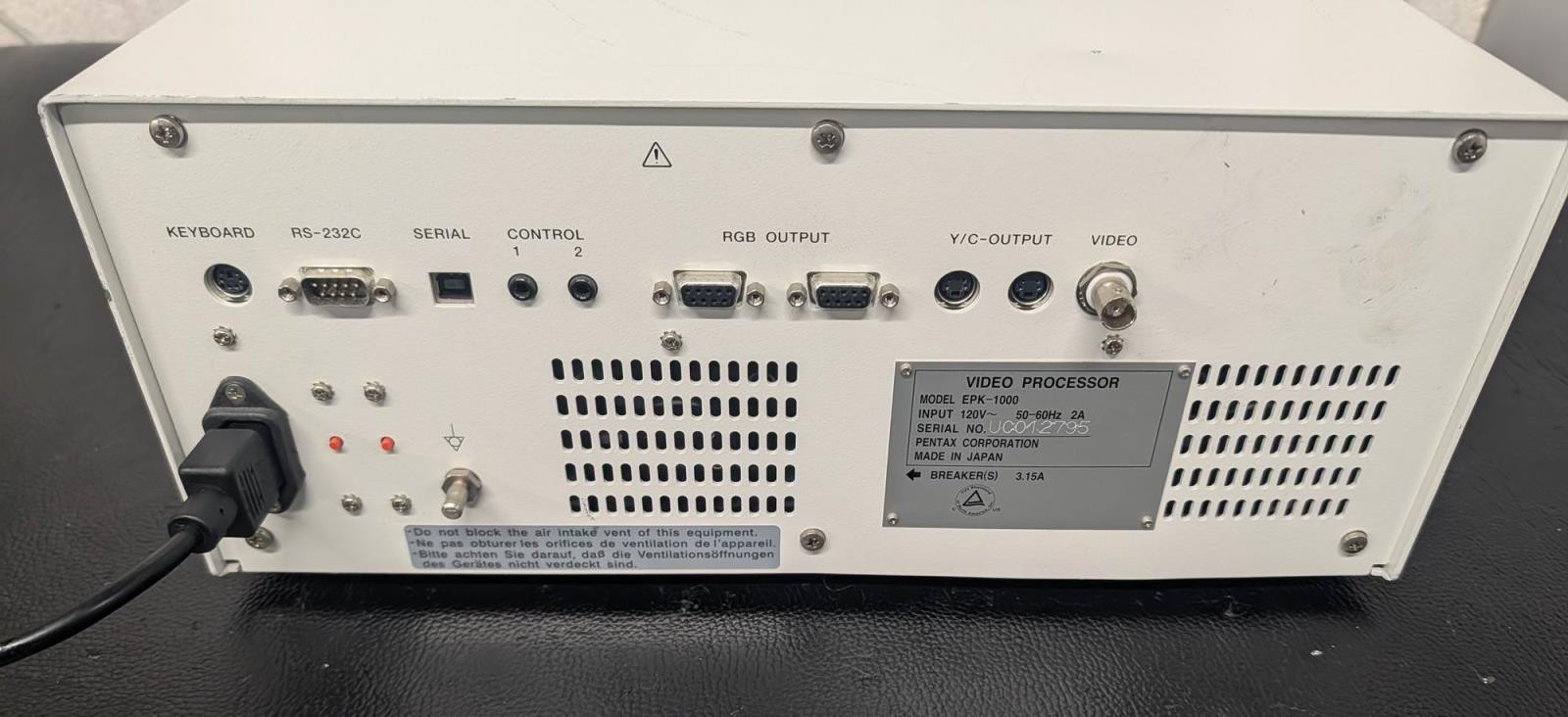 PENTAX EPK-1000 Video Processor