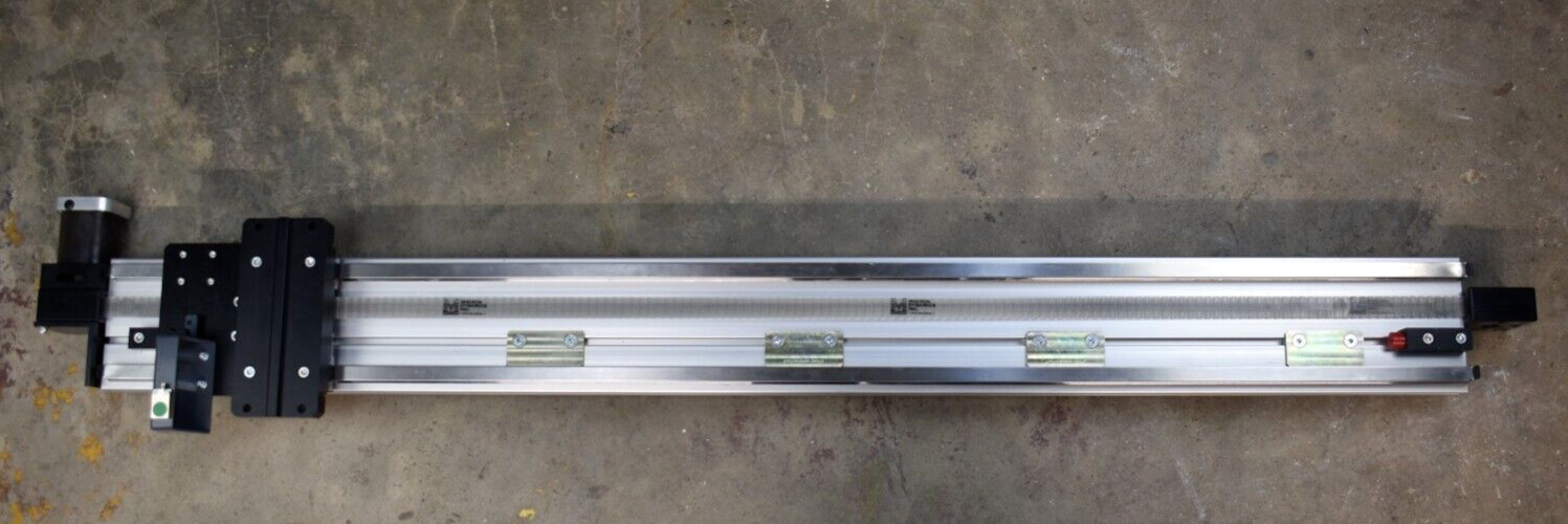 Macron Dynamics 63″ (1600mm) Belt Driven Linear Rail Actuator Parker Rexroth THK
