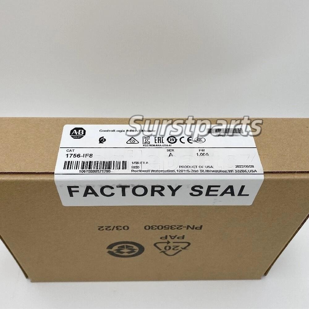 NEW Factory Sealed 1756IF8 1756-IF8 AB ControlLogix Point A/I Module