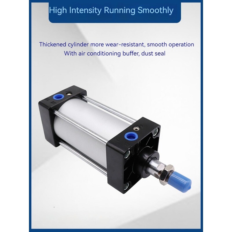 SC100x25/50/75/100/150/175/200/250/300~1000mm Standard Pneumatic Air Cylinder—