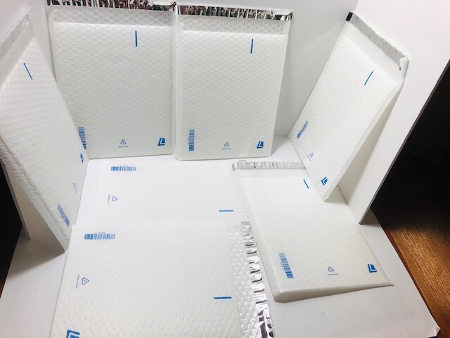 eBay Branded Shipping Supplies Padded Airjacket Bubble Envelopes 8.5″x 11.25″