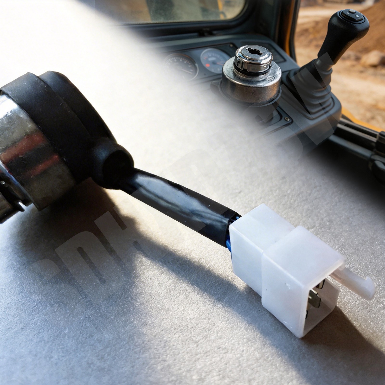Agrotk Ignition Switch Key Switch for H15R Mini Excavator Attachment