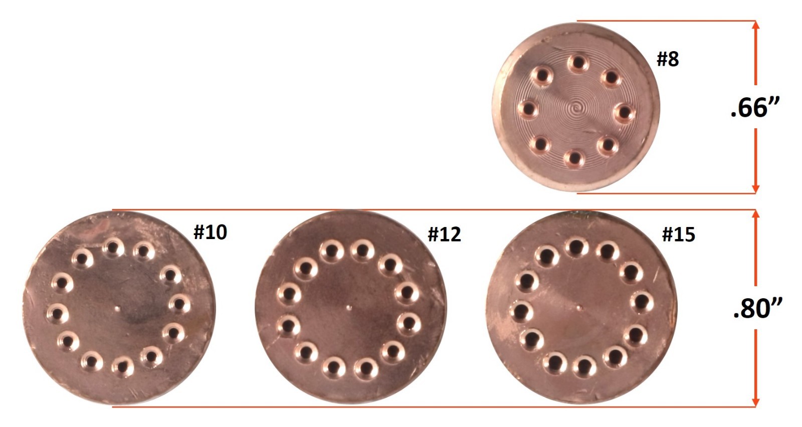 SÜA Heating Nozzle/Rosebud 15-MFN Compatible with 300 Series Victor – Propane