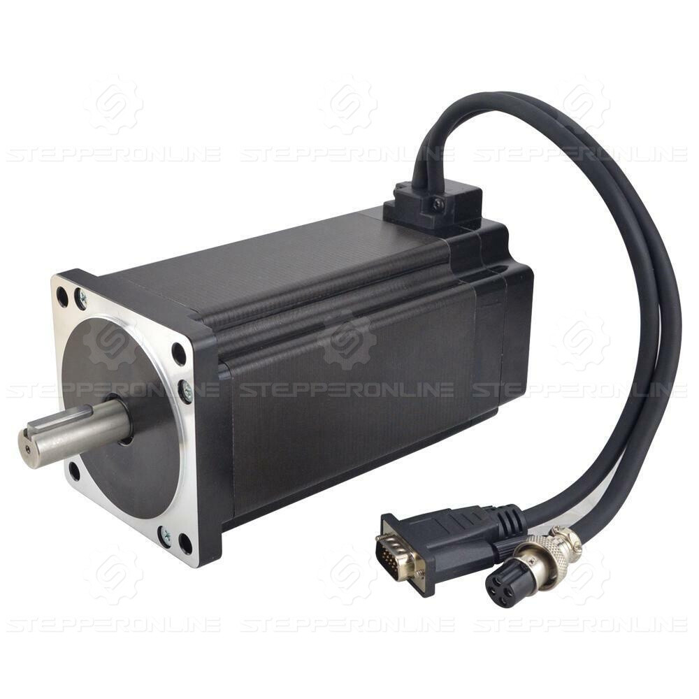 9Nm Nema34 Closed Loop Servo Stepper Motor 1275oz.in +Hybrid Servo Driver CL86T