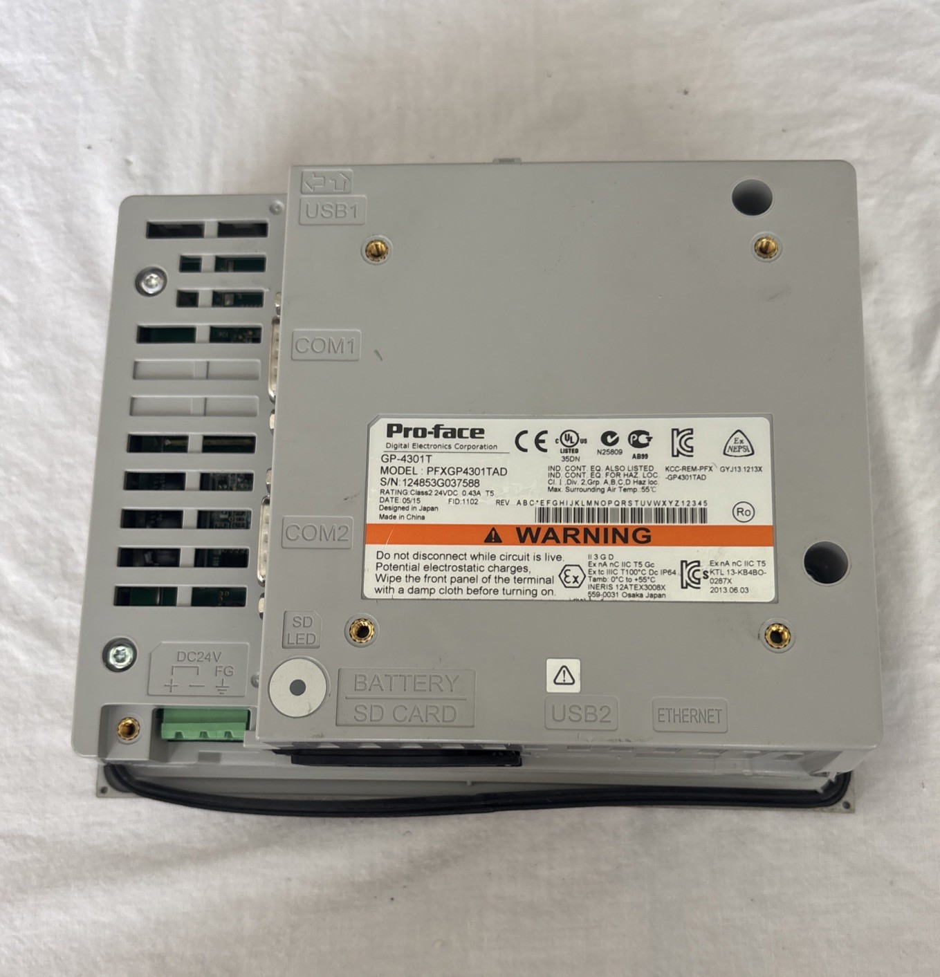 GP-4301T Touch Screen Panel for Pro-Face PFXGP4301TAD – Warranty & Free Shipping