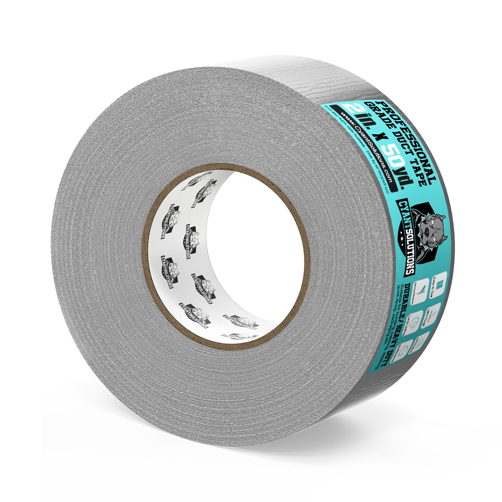 Duct tape 2in x 50yd, Outdoor Waterproof, Multi-purpose Application, 1 Pack