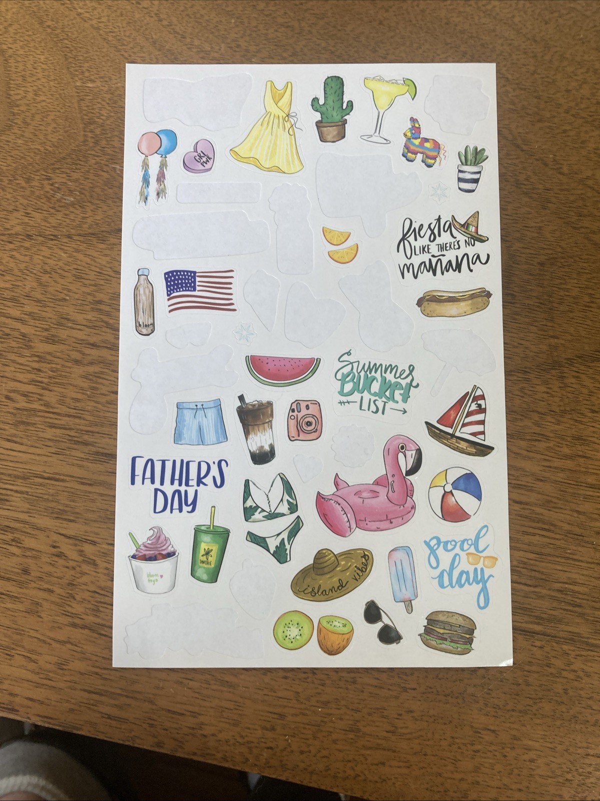 Bloom Planner Calendar Stickers Seasonal And Lifestyle Partially Used 13 Pages
