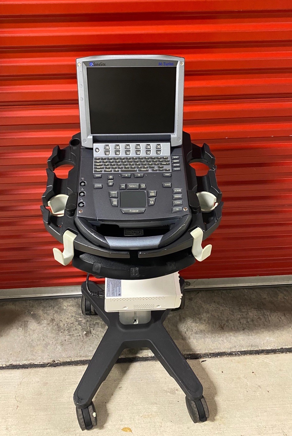 Sonosite M-turbo ultrasound With 13-6 Mhz Transducer and 5-1 Mhz Transducer