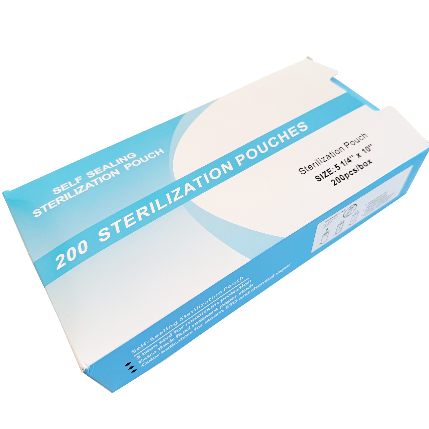 1000/4000x Self Sealing Sterilization Pouches Pouch Autoclave Sterilizer Bags