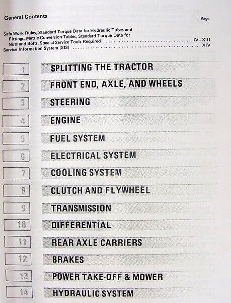 Lot International 234 244 254 Tractor Service Manual Repair Shop Ih Technical