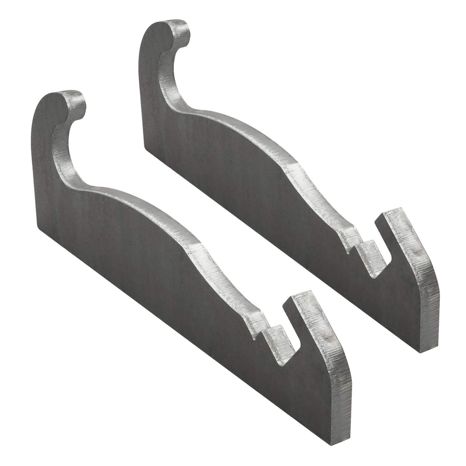 2pcs Steel Quick Attach Bracket 1-1/2″ For Cat Fusion Coupler Loader mounts