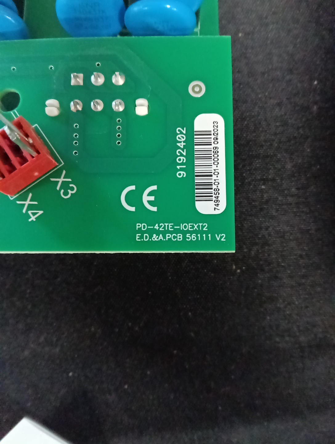 FRI-JADO 9192400S PCB Main IO Board 14″x11″x3.4″ Non-Stock OEM 1.23 lbs