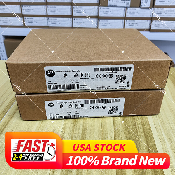 Allen Bradley 1756-L81E ControlLogix 5580 Controller New Sealed Free Shipping