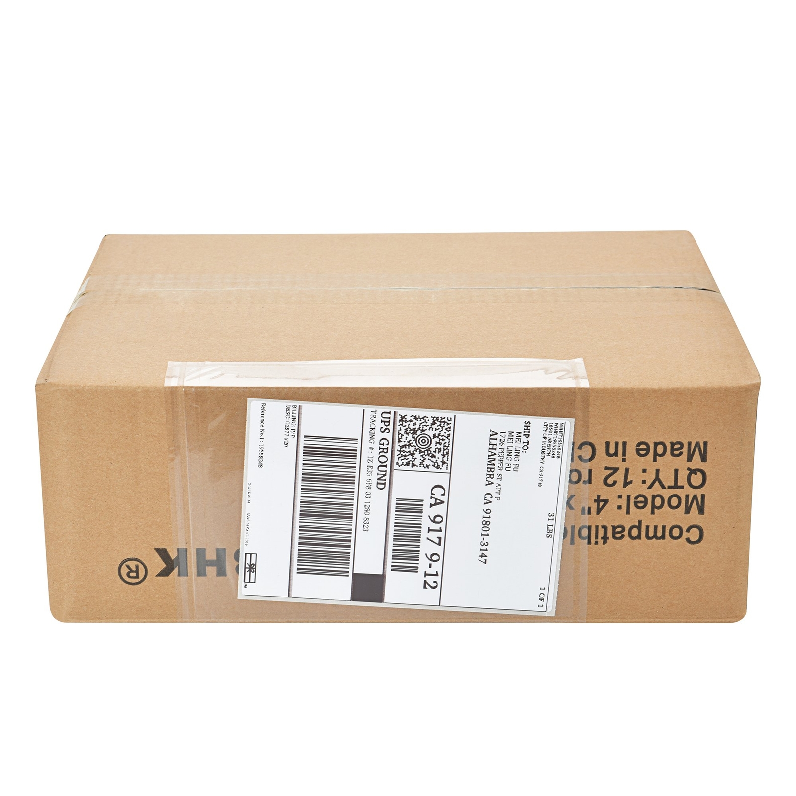 100-1000 7.5 x 5.5 Clear Packing Pouches List Invoice Shipping Envelope Adhesive