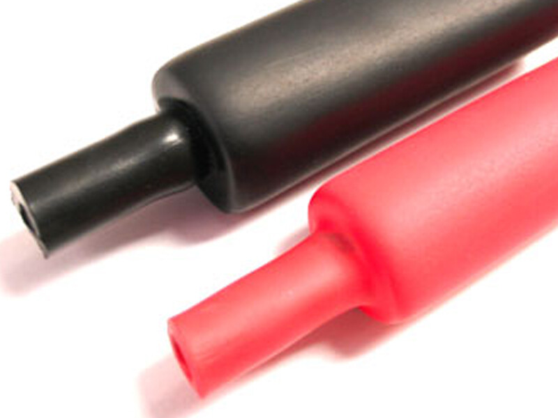 3:1 Dual Wall adhesive Heat shrink, Shrink Wrap tubing 1/4″ 6.4mm black 25 feet