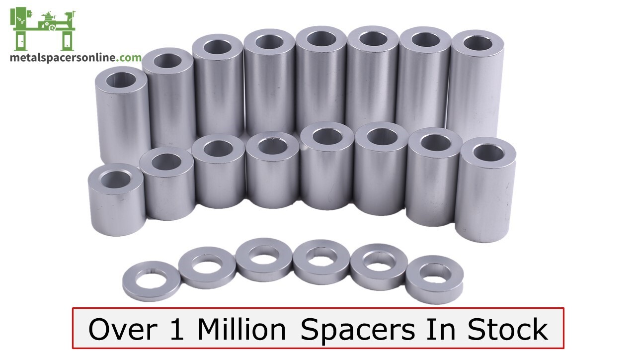 New Aluminum Spacer Bushing 1-1/8″ OD x 3/4″ ID–Fits M18/19 or 3/4″ Bolts