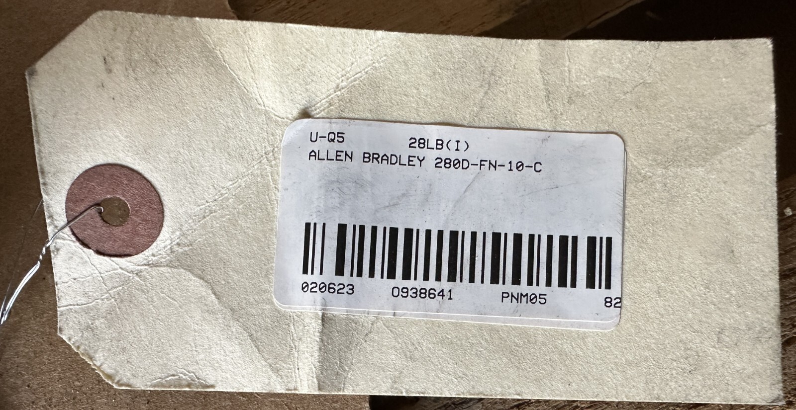 ALLEN BRADLEY 284D-FHD1P4D-10-CR SER C ARMORSTART CONTROL MODULE S/N: 1OA9E774