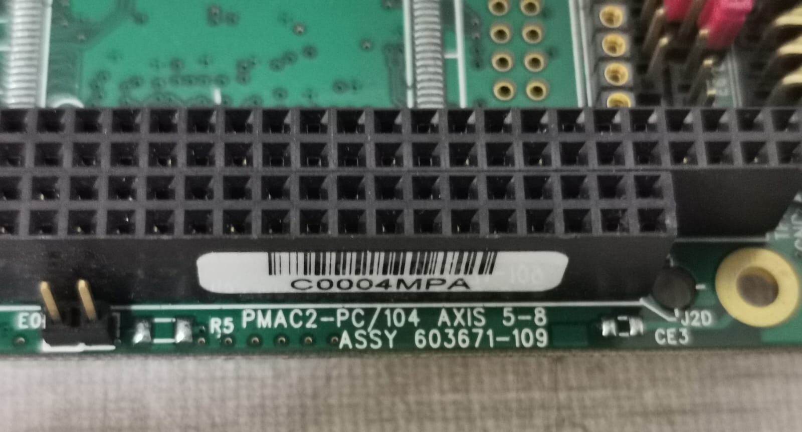 Delta Tau Data Sys PMAC2-PC/104 Axis 5-8 Assy 603671-109 Printed Circuit Board