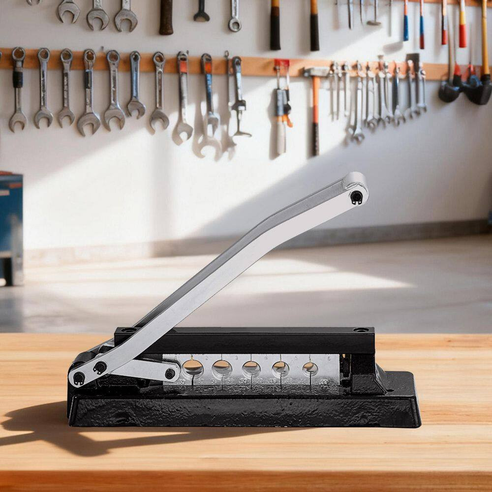 Heavy Duty Ferrule Hose Crimper, 0.44In.-0.63In. Crimping Range, Standard Bench