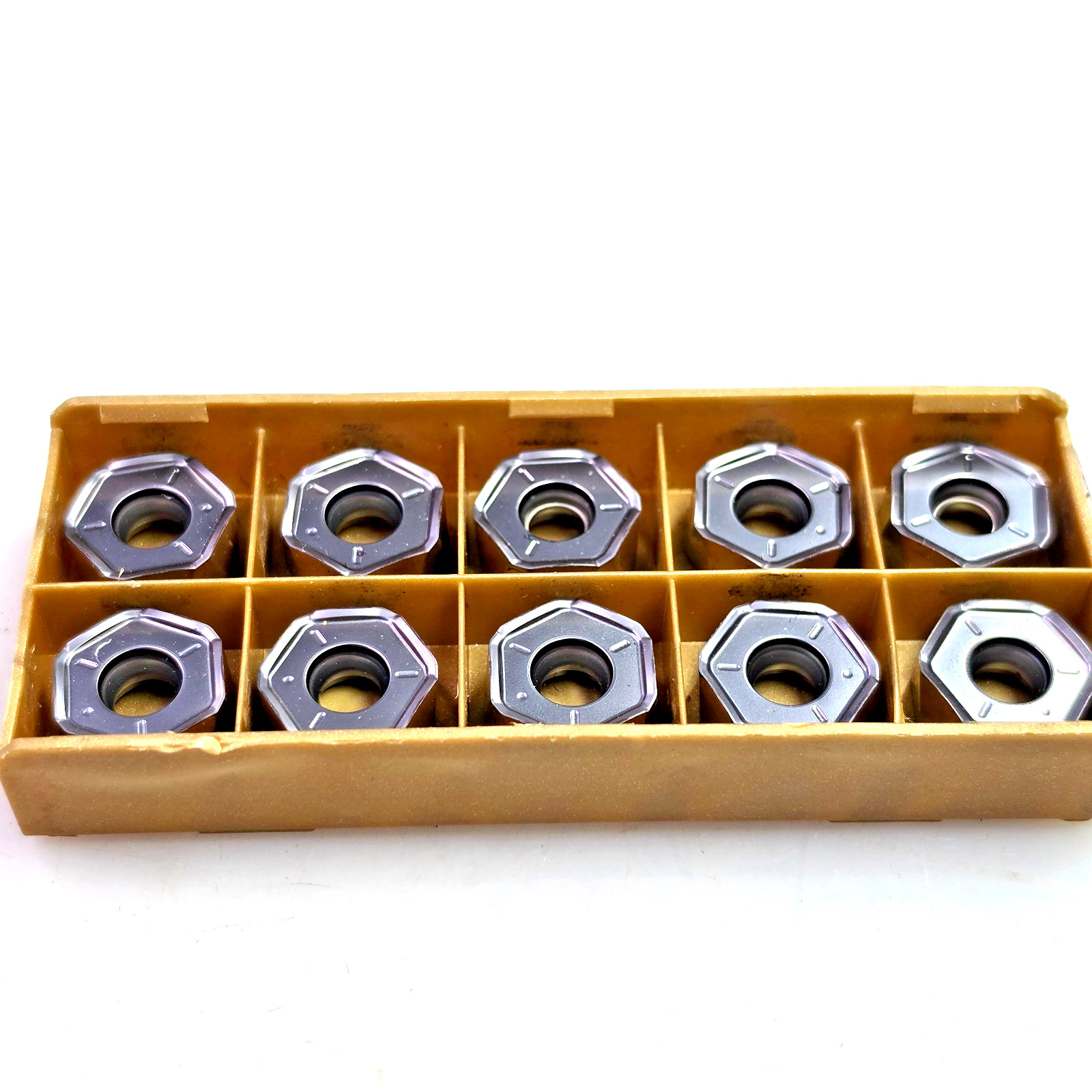 Iscar H1200 HXCU 0606 TR IC808 Carbide Milling Inserts (Box of 10)