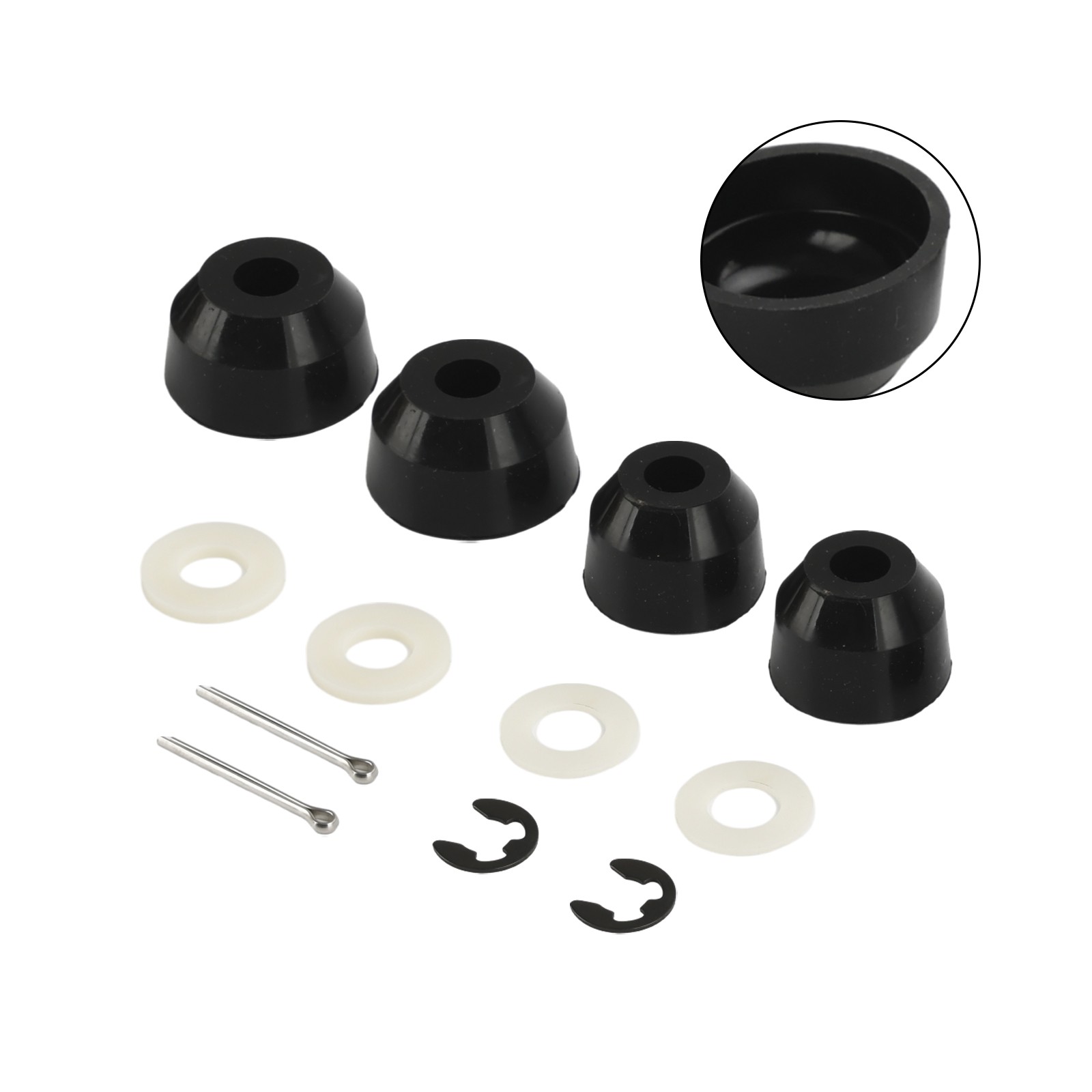 For Kubota BX1850 60 70 80 BX22 2200 GR Inner/Outer Tie Rod Poly Boots Upgrade