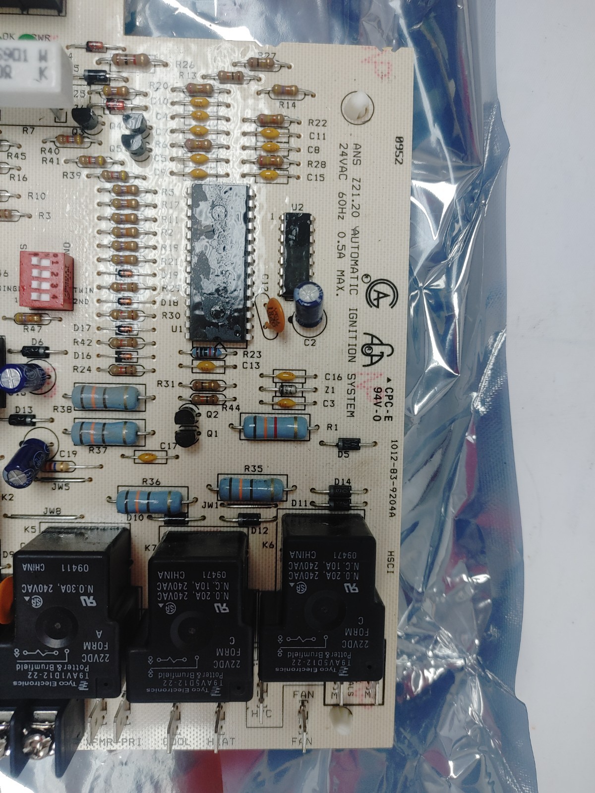 Rheem Ruud 62-24084-02 Furnace Control Circuit Board 1012-920A