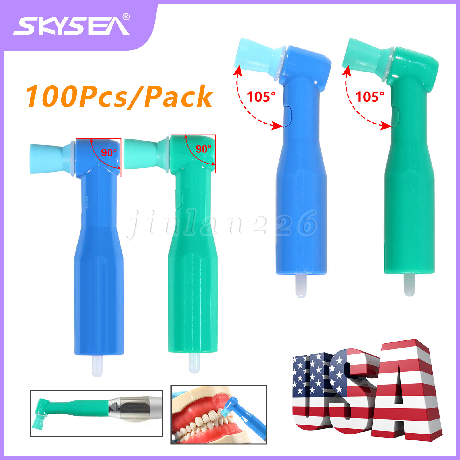 Dental Disposable Prophy Angles Contra Angles Top Quality Money Back Guarantee!